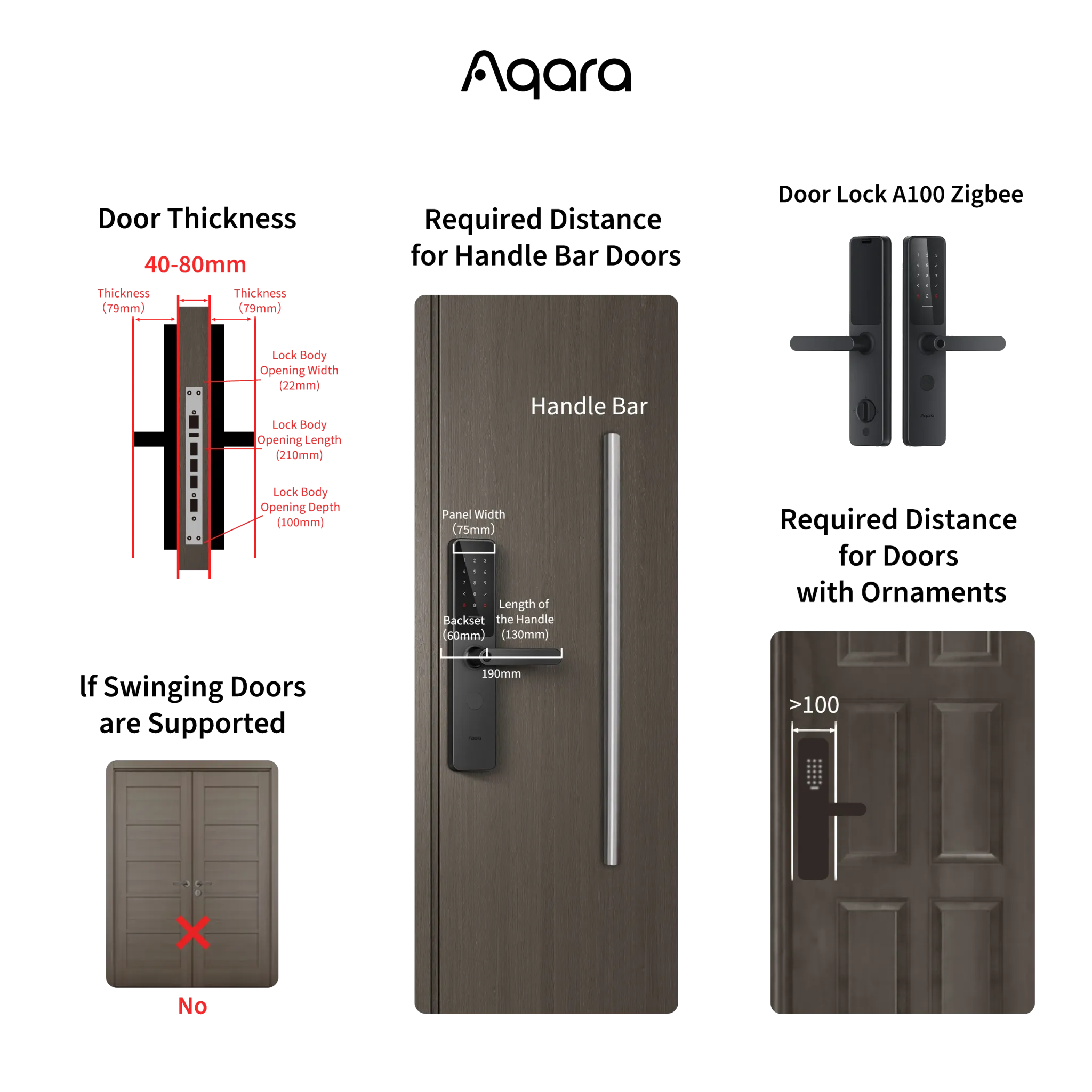 Aqara Smart Door Lock A100