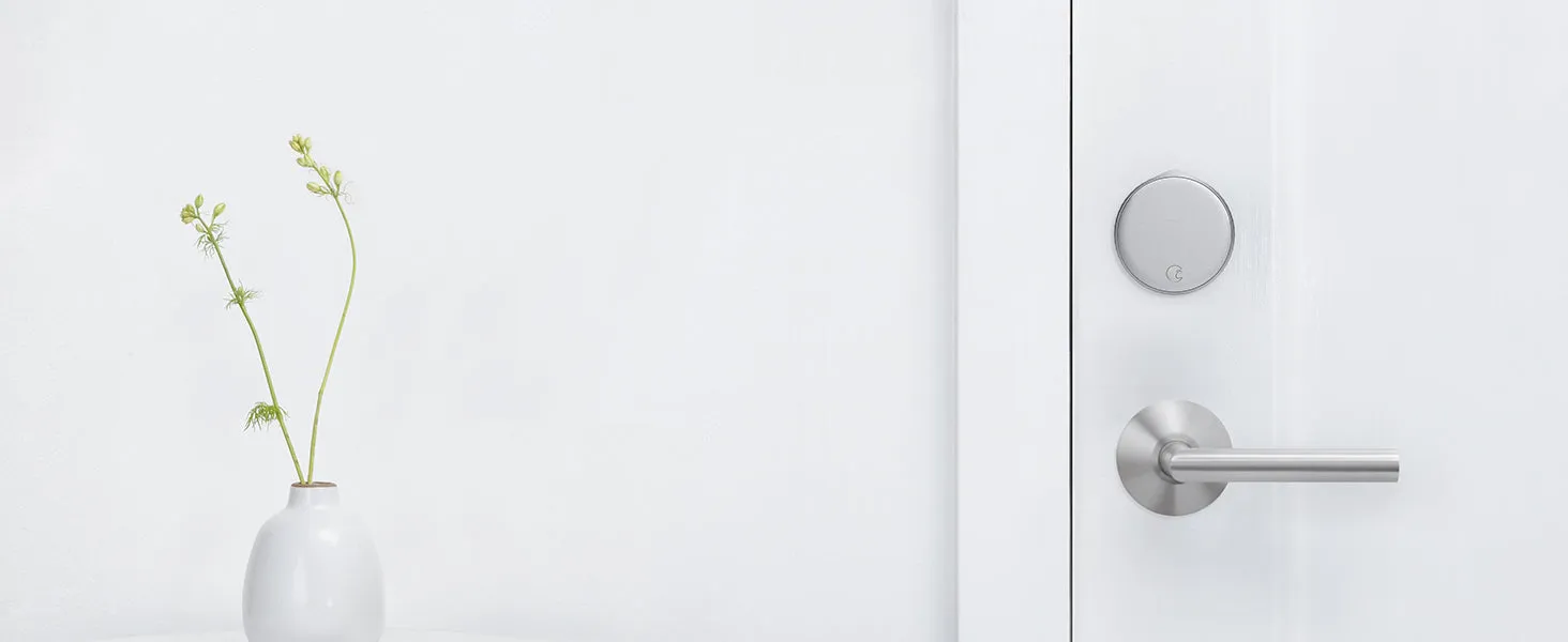 AUG400 August Wi-Fi, (4th Generation) Smart Lock – Fits Your Existing Deadbolt in Minutes