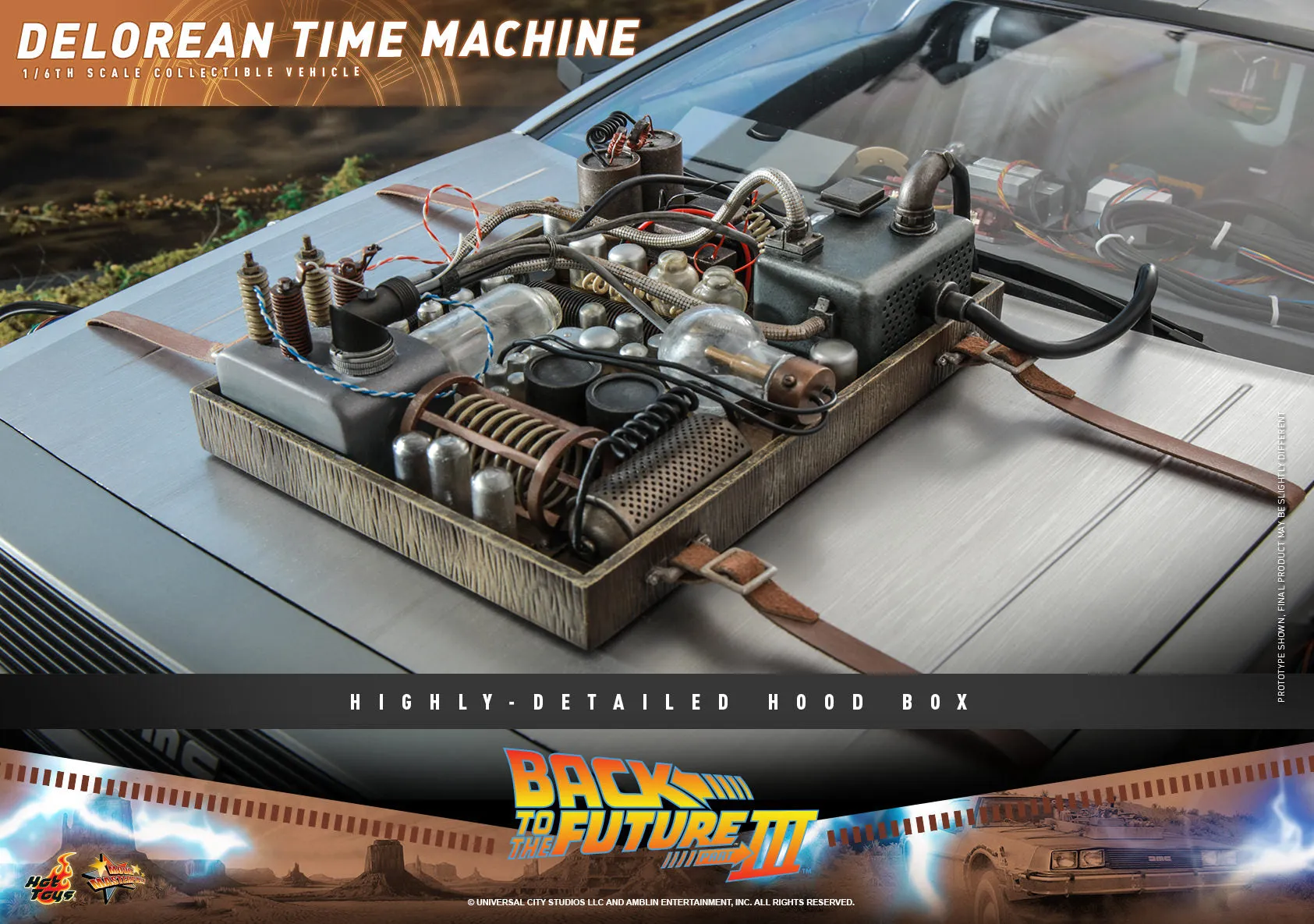 Back to the Future III: DeLorean Time Machine