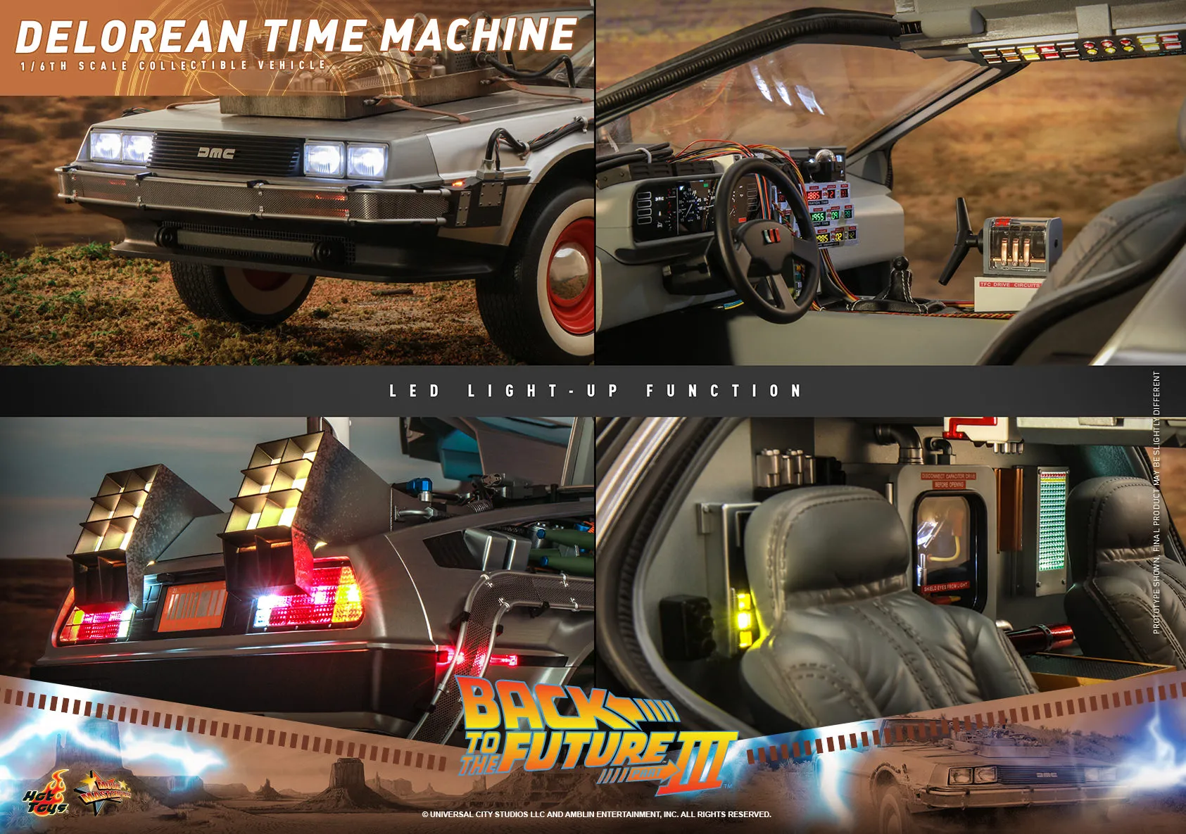 Back to the Future III: DeLorean Time Machine