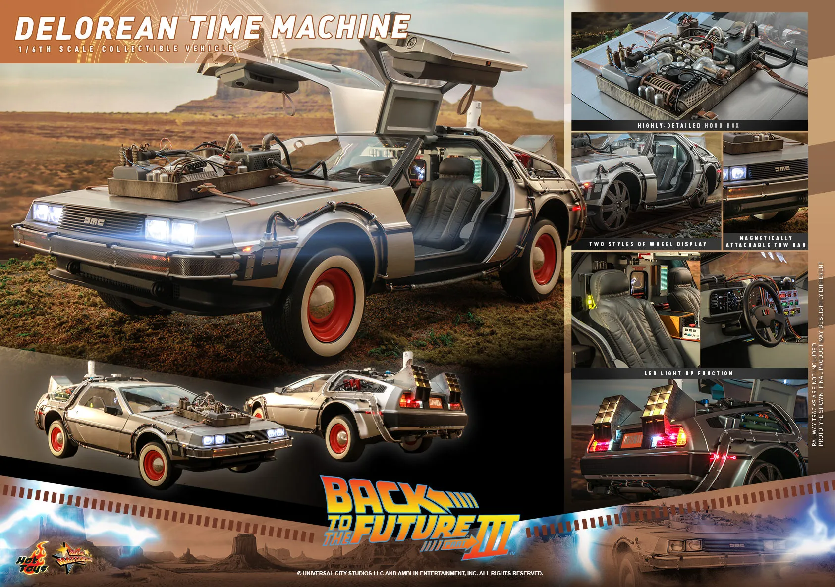 Back to the Future III: DeLorean Time Machine