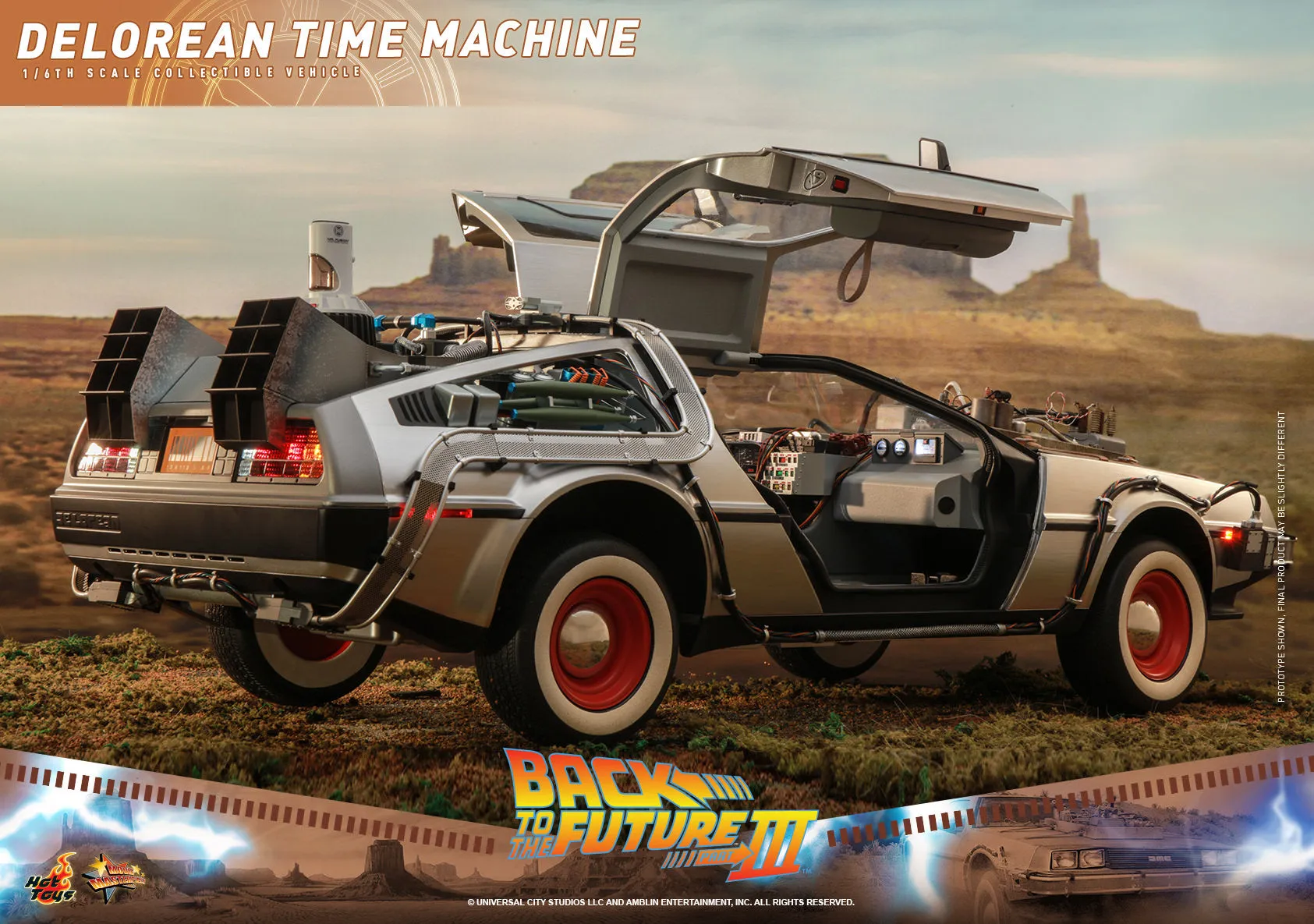 Back to the Future III: DeLorean Time Machine