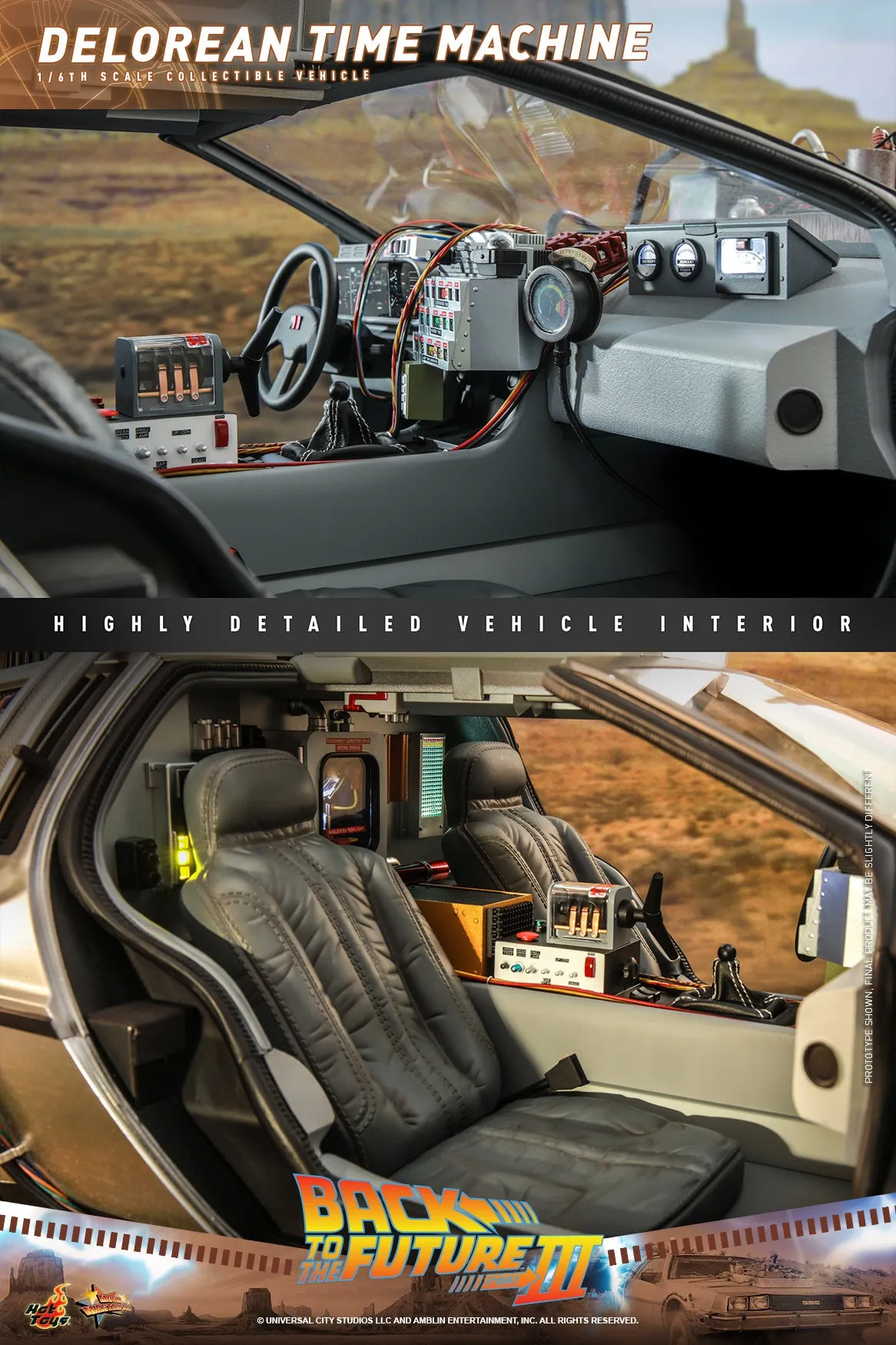 Back to the Future III: DeLorean Time Machine