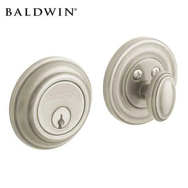 Baldwin Estate - 8231 Traditional Deadbolt - Singl Cyl - Optional Finish - Grade 1