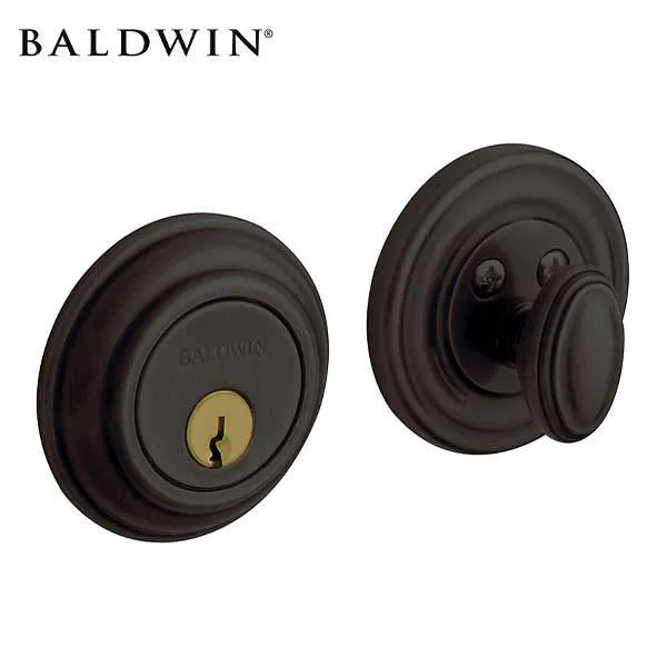 Baldwin Estate - 8231 Traditional Deadbolt - Singl Cyl - Optional Finish - Grade 1