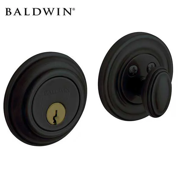 Baldwin Estate - 8231 Traditional Deadbolt - Singl Cyl - Optional Finish - Grade 1