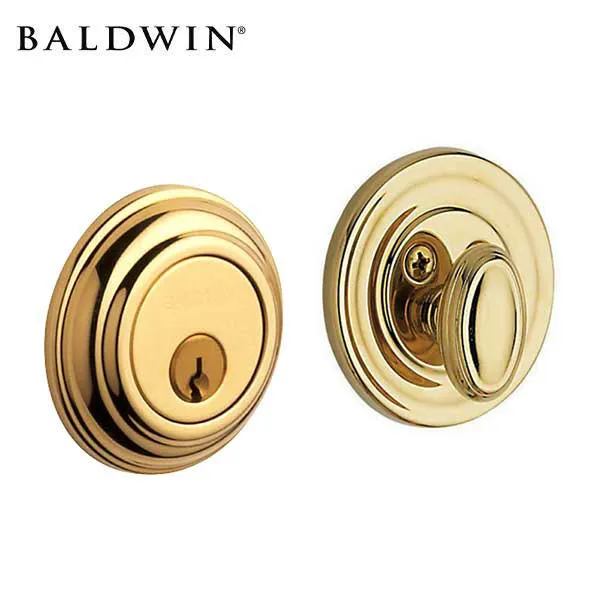 Baldwin Estate - 8231 Traditional Deadbolt - Singl Cyl - Optional Finish - Grade 1