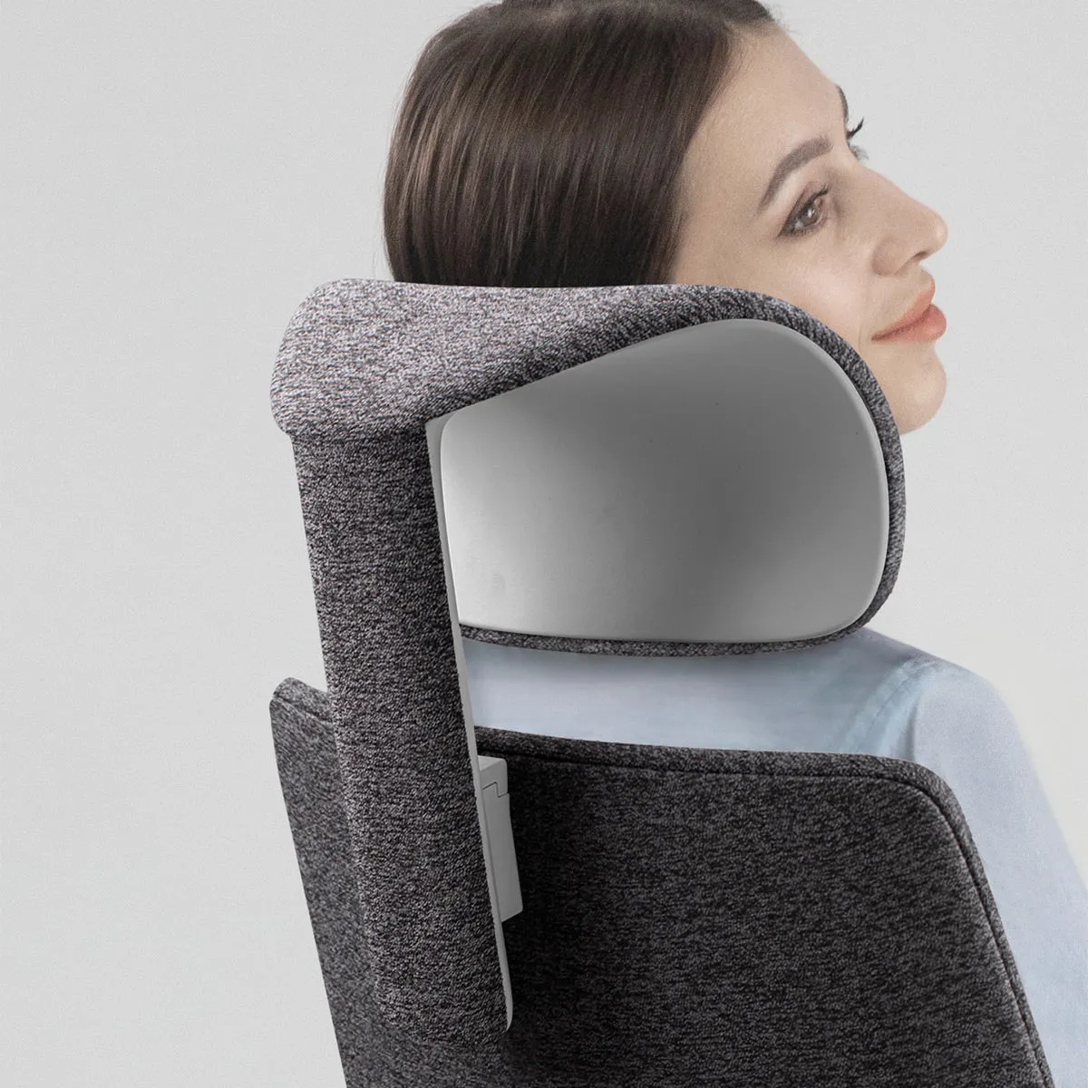 BDI Coda 3522 Ergonomic Task Chair with High-Performance Mesh Fabric (Oyster & Grey)