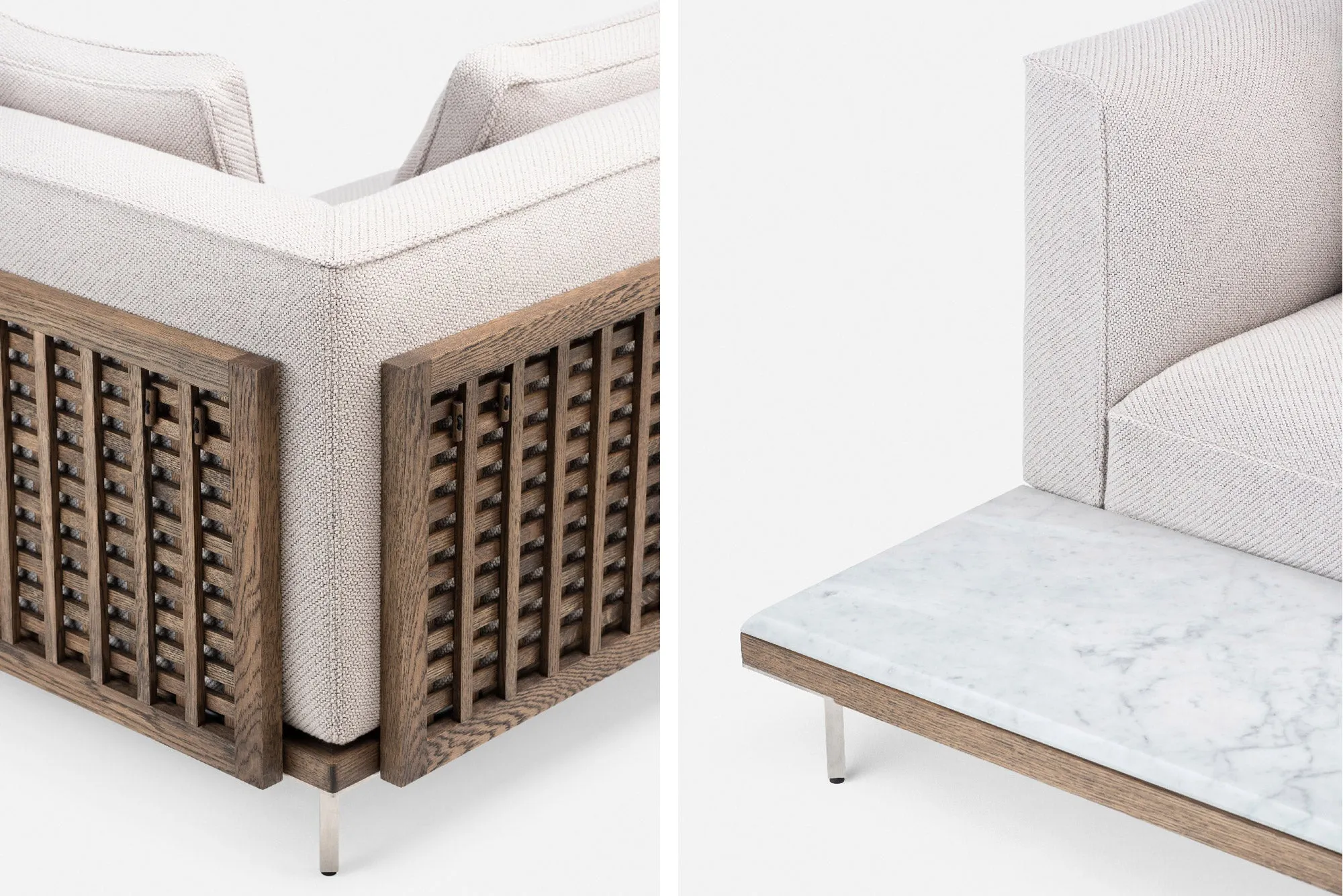 BELLE REEVE SOFA - DAYBED   SIDE TABLE