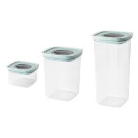 BergHOFF Leo 4Pc Smart Seal Food Container Set, Green