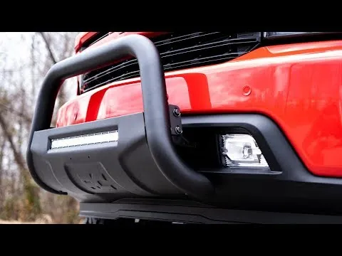Black LED Bull Bar - Chevy Silverado 1500 2WD/4WD (2019-2022)