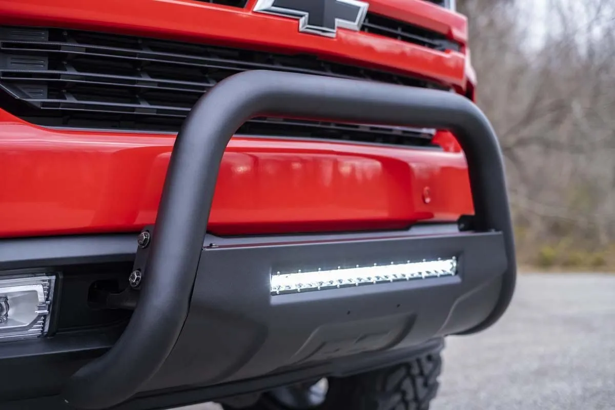 Black LED Bull Bar - Chevy Silverado 1500 2WD/4WD (2019-2022)