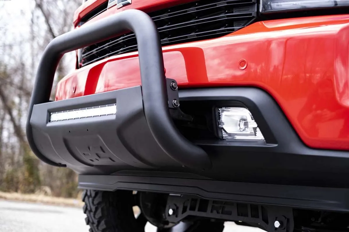 Black LED Bull Bar - Chevy Silverado 1500 2WD/4WD (2019-2022)