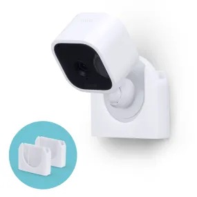 Blink Mini Camera Adhesive Wall Mount Holder - Easy to Install - 2 Pack (02)