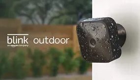 Blink Outdoor – wireless, weather-resistant HD security camera with two-year battery life and motion detection, set up in minutes – 5 camera kit