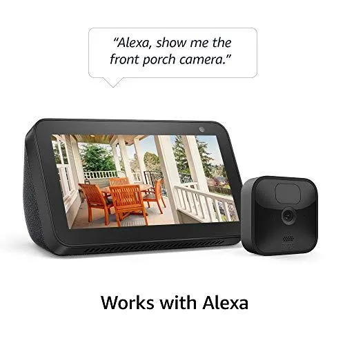 Blink Outdoor – wireless, weather-resistant HD security camera with two-year battery life and motion detection, set up in minutes – 5 camera kit