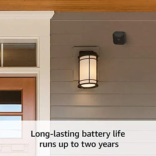 Blink Outdoor – wireless, weather-resistant HD security camera with two-year battery life and motion detection, set up in minutes – 5 camera kit