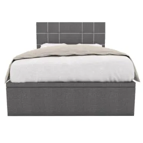 Boris Storage Bed Frame (Water Repellent)   Honey Advanced Active 10 Inch Pocketed Spring Mattress