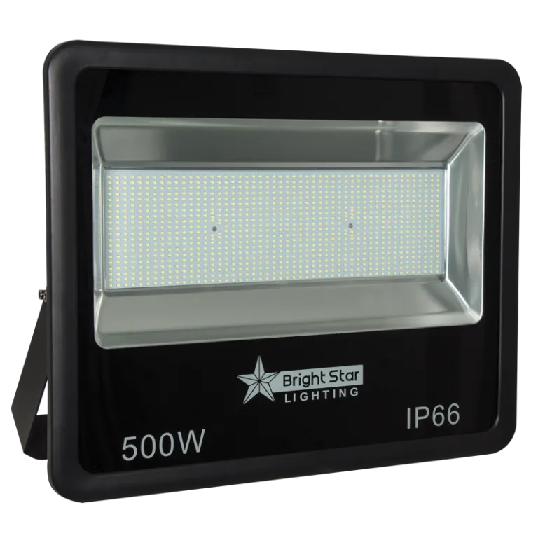Bright Star Lighting FL006 BLACK Die Cast Aluminium Flood Light with Tempered Glass Lens