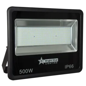 Bright Star Lighting FL006 BLACK Die Cast Aluminium Flood Light with Tempered Glass Lens