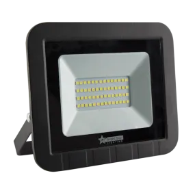 Bright Star Lighting FL013 BLACK LED PVC Flood Light with Tempered Glass Lens