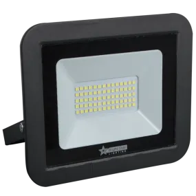 Bright Star Lighting FL035 BLACK LED Die Cast Aluminum with Tempered Glass Lens