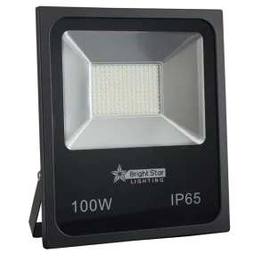 Bright Star Lighting FL045 BLACK 100 Watt Led Flood Light - 8000Lm 6000K