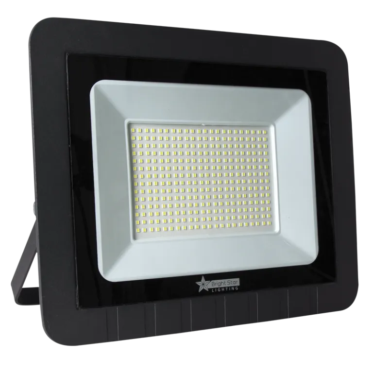 Bright Star Lighting FL047 BLACK LED Die Cast Aluminium with Tempered Glass Lens