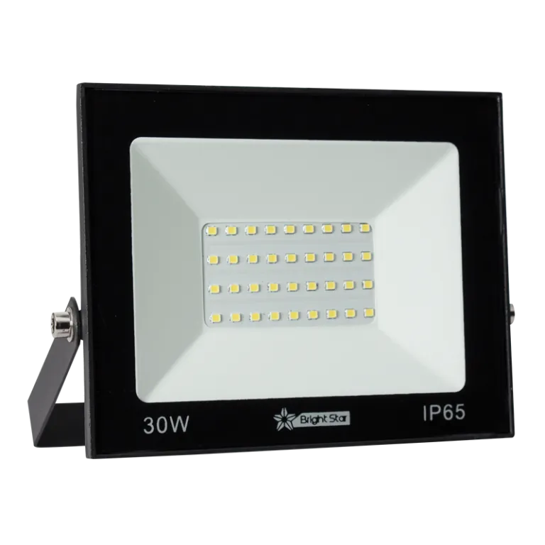 Bright Star Lighting FL072 BLACK LED Die Cast Aluminum Flood Light with Tempered Glass Lens