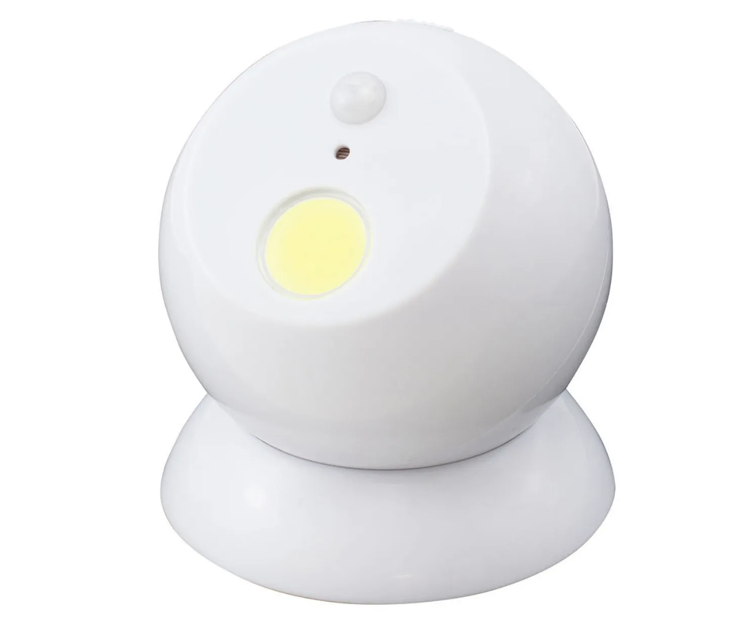 Brillar Motion Activated Swivel Ball Light - White