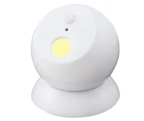 Brillar Motion Activated Swivel Ball Light - White