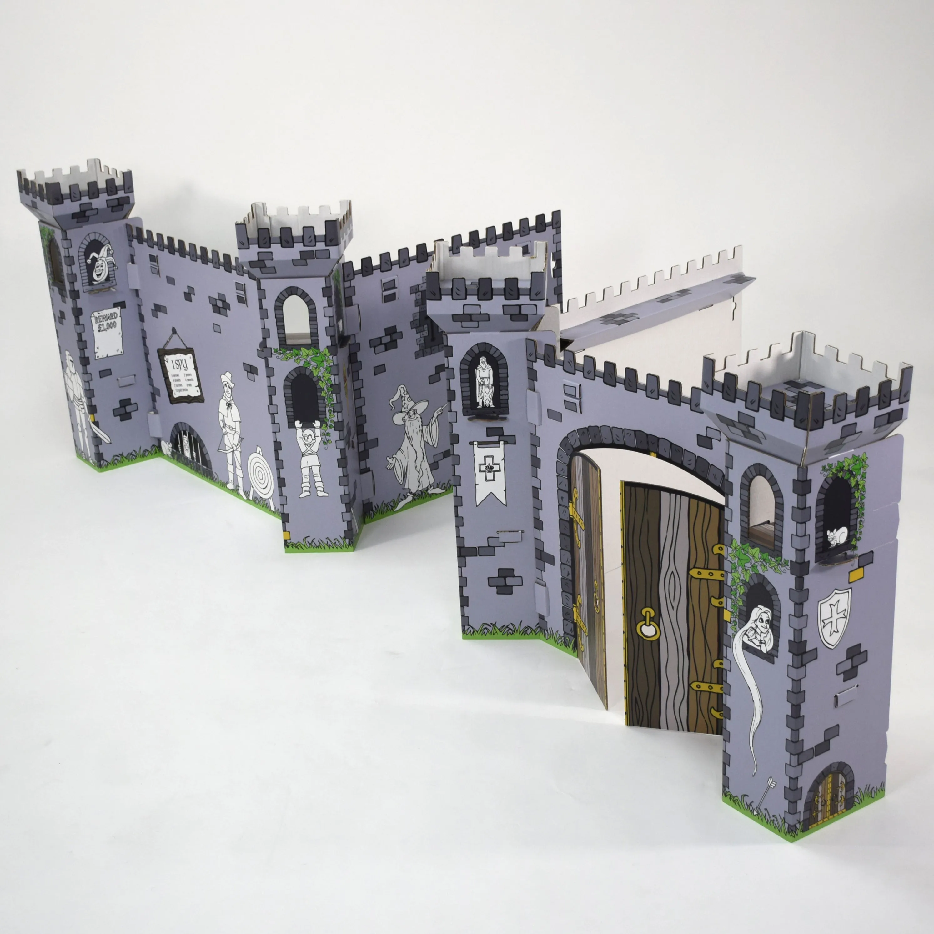 Build a Castle - Colour in Playhouse by Toy Tribe