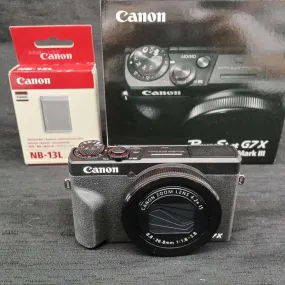Canon Powershot G7X Mark iii Digital Camera