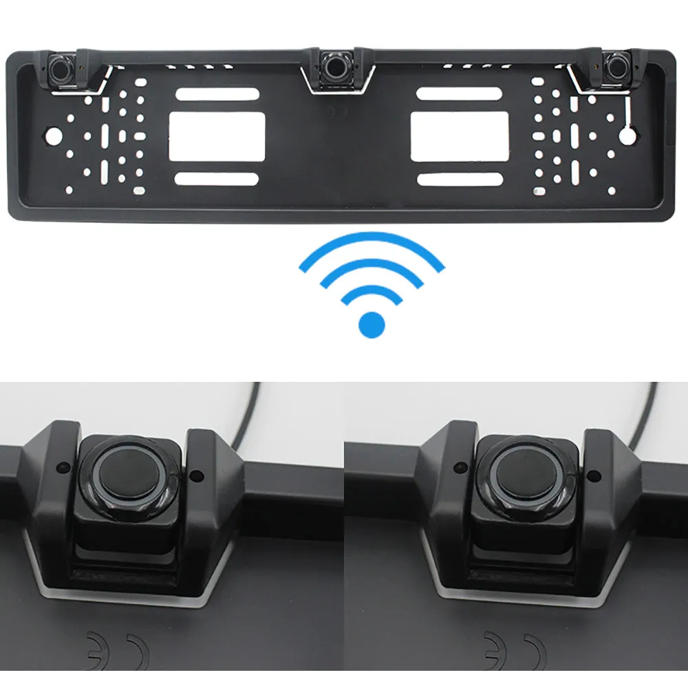 Car Parking Sensor Kit Auto Reversing Radar European License