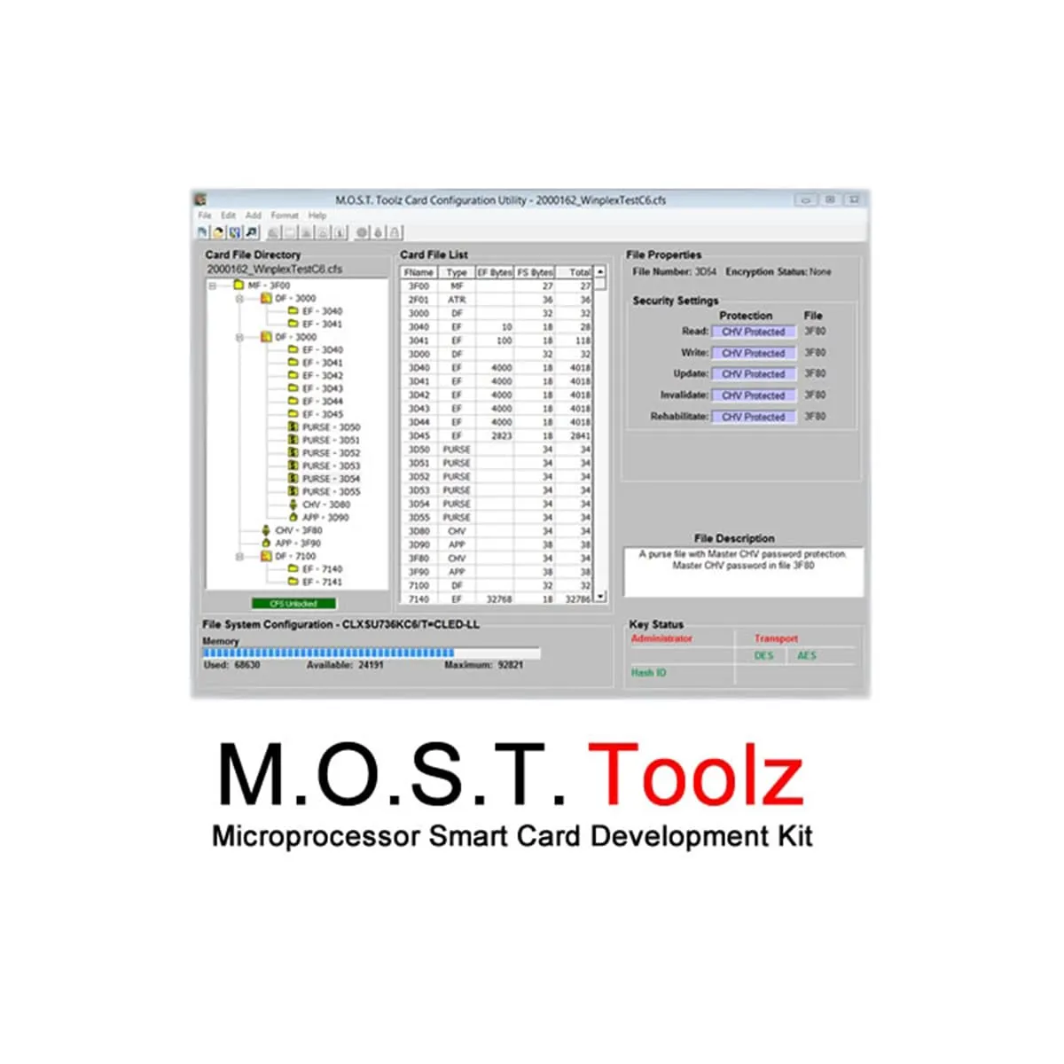 Cardlogix M.O.S.T. Toolz (Fingerprint)