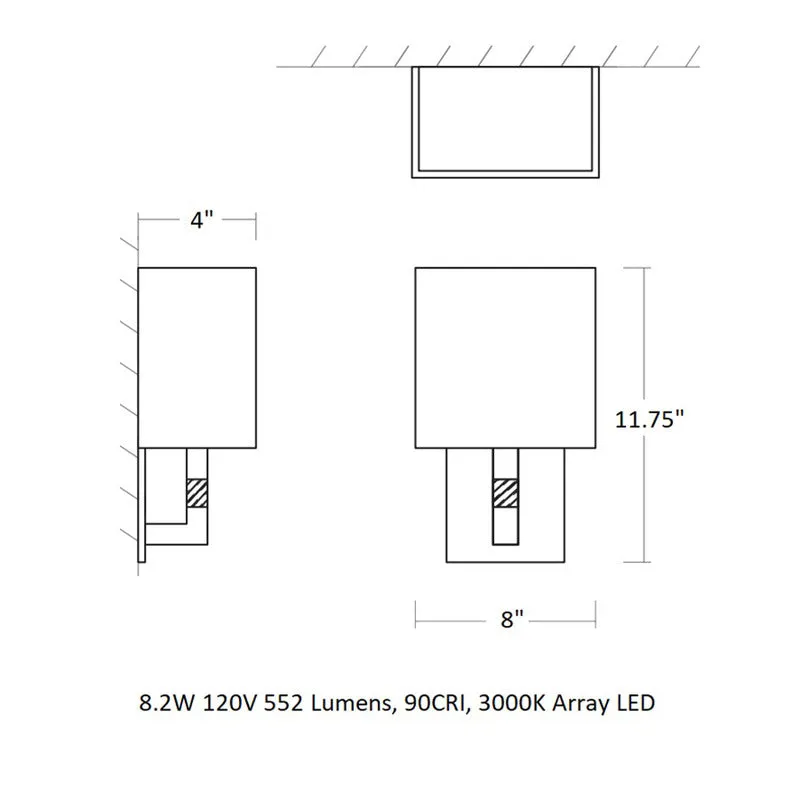 Chameleon Small LED Wall Sconce