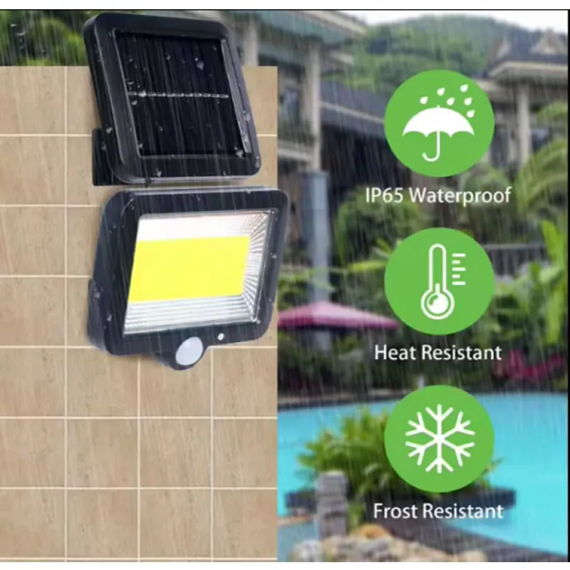 Cob Outdoor Waterproof Split Solar Lamp Db-104A