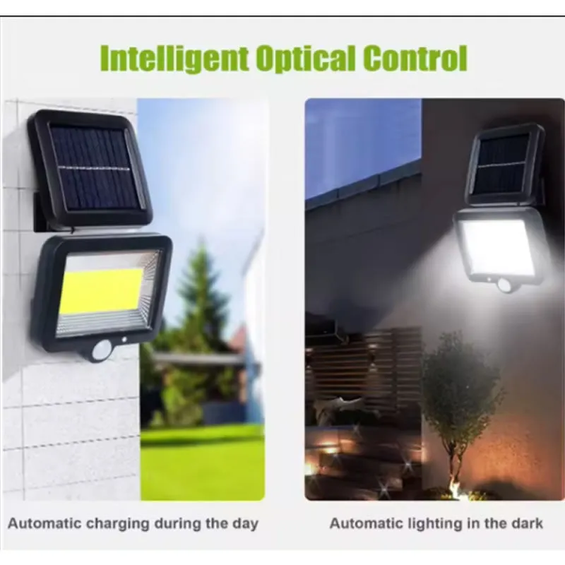 Cob Outdoor Waterproof Split Solar Lamp Db-104A