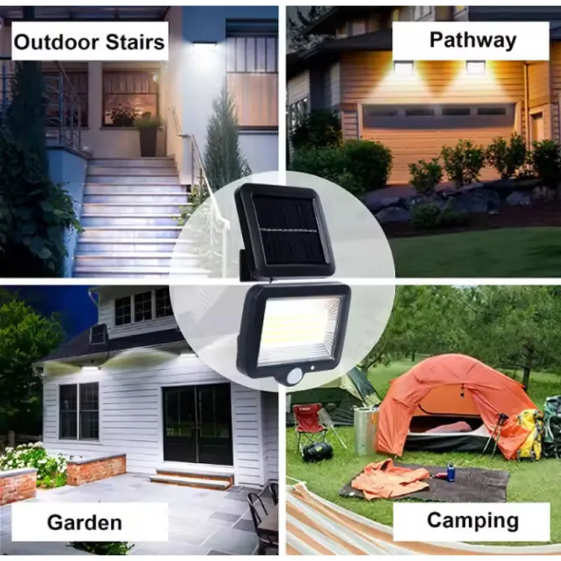 Cob Outdoor Waterproof Split Solar Lamp Db-104A