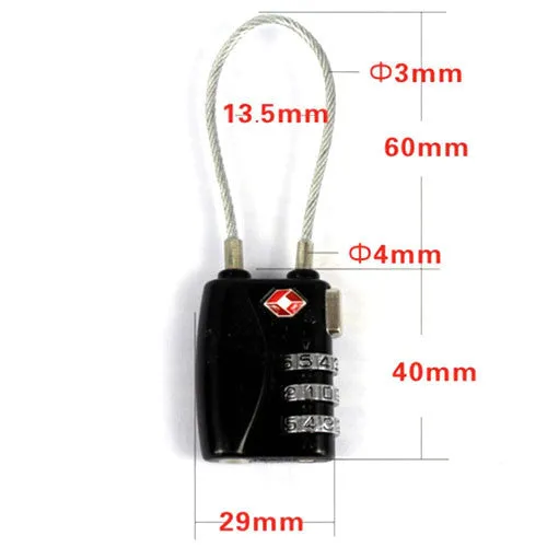 Combination Luggage Suitcase Lock (TSA) 3 Digit