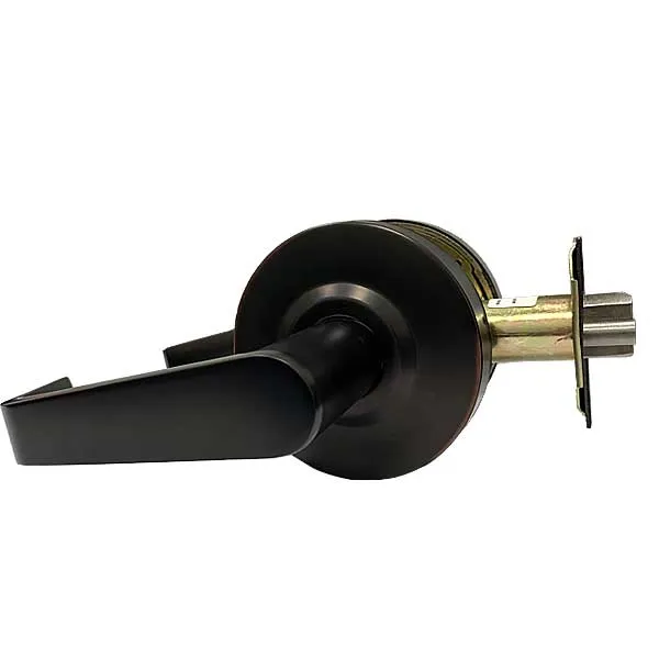 Commercial Lever Set Handle - 2-3/4” Standard Backset - Oil Rubbed Bronze - Passage - Grade 2