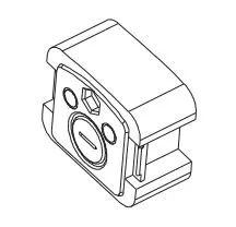 CONNECTION PLATE for use with Tri-Proof Linkable Vapor Lights 4ft and  8ft Wattage and Kelvin Adjustable models