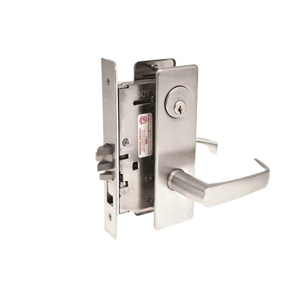 Corbin Russwin - ML2030 - Mechanical Mortise Lock - Privacy Bedroom or Bathroom - CSM Trim - Satin Stainless Steel - Grade 1