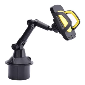 Cup Holder Phone Mount For Car Expandable Base Height Adjustable
