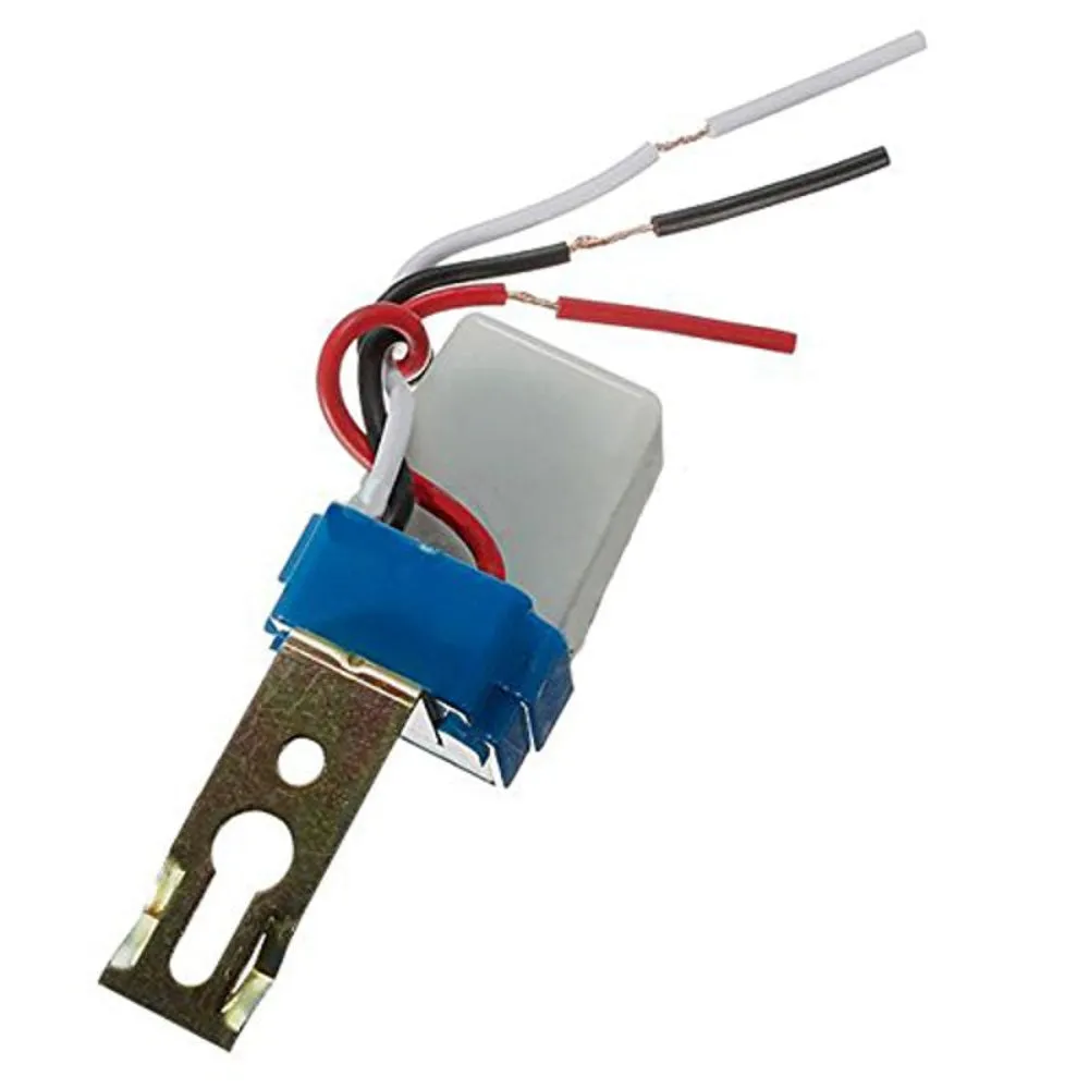 DC Automatic On/Off Photocell Street Lamp Light Switch Controller AC 220V 50-60Hz 10A Photo Control Photo Switch Sensor