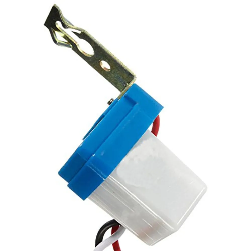 DC Automatic On/Off Photocell Street Lamp Light Switch Controller AC 220V 50-60Hz 10A Photo Control Photo Switch Sensor