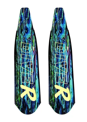 DiveR Carbon Blades - Paua