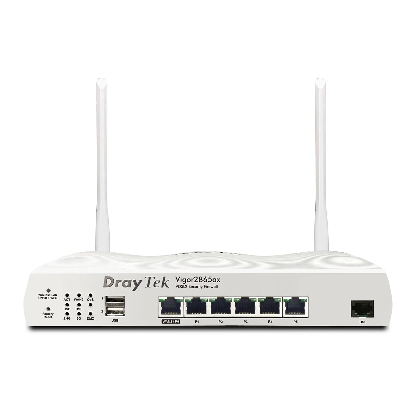 DrayTek V2865AX-K Vigor 2865ax Wireless 6 AX Multi-WAN Firewall VDSL Modem Router