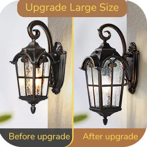 Dusk to Dawn Outdoor Wall Lights-HOWL06N