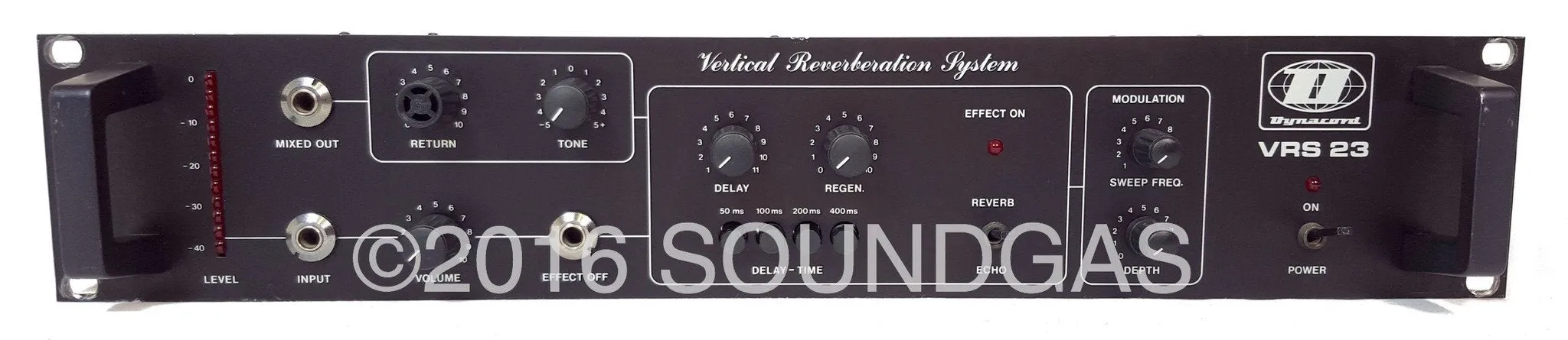DYNACORD VRS 23 VERTICAL REVERBERATION SYSTEM